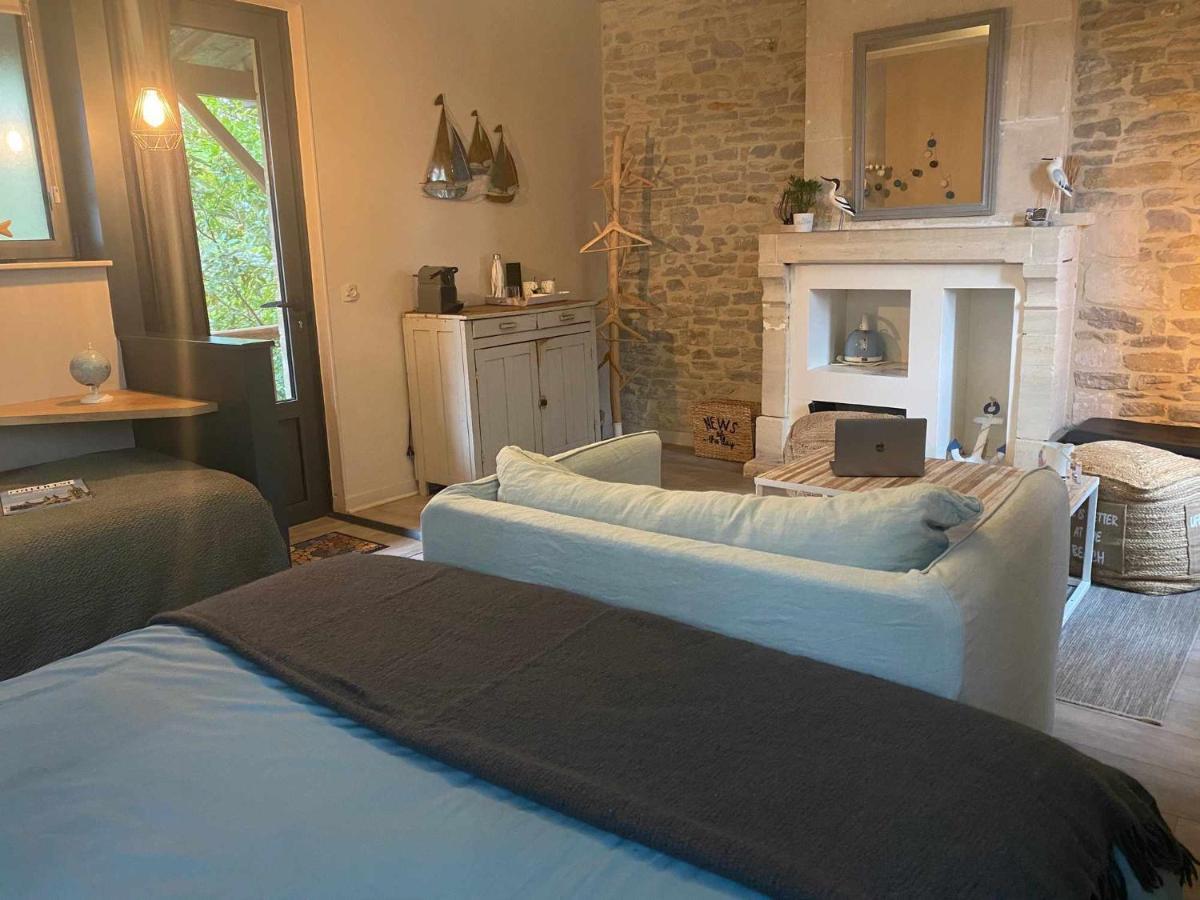 Le Mas Normand Bed & Breakfast Ver-sur-Mer Bagian luar foto